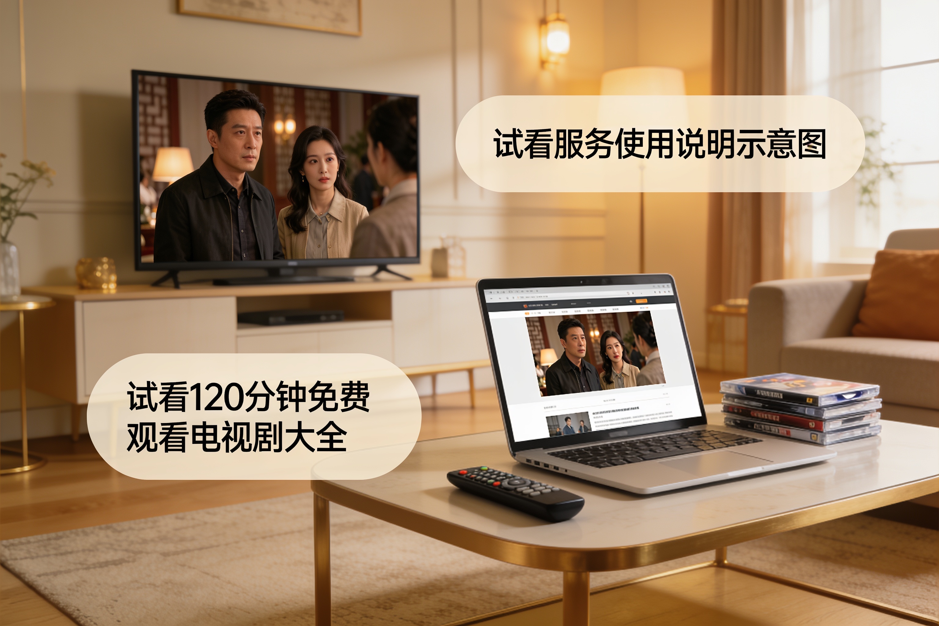 试看服务使用说明示意图